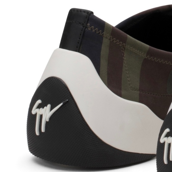 ❌SOLD❌GIUSEPPE ZANOTTI Camo Slip On Sneaker - NEW - Picture 6 of 8